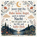 Christliche Folk-Art-Karte „Habe keine Angst“